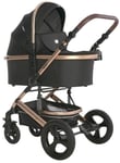 Universalus rattaat Lorelli Boston 2in1, Black