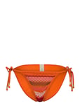 Porto Novo Brief Swimwear Bikinis Bikini Bottoms Side-tie Bikinis Orange Dorina