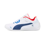 Puma Childrens Unisex Kids BMW M Motorsport Drift Cat Delta Youth Shoes Trainers - White - Size UK 3