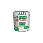 Peinture Mat pour façade à base de résine Pliolite 2,5 L - Ton pierre - ADD111926 - Addict