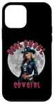 Coque pour iPhone 12 mini Cool Ghoul Cowgirl Western Halloween Fantôme effrayant