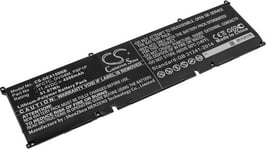 Kompatibelt med Dell XPS 15 9500, 11.4V, 4550 mAh