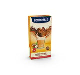 Caffè Borbone Nocciolino - Hazelnut flavored Cappuccino - 60 Capsules (6 packs of 10) - Compatible with Nespresso®* Coffee Machines for domestic use