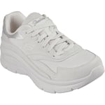 Skechers Femme D'lux Moderne Basket, Blanc, 41 EU