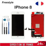 Écran Lcd Pour Iphone 8 Blanc Assemblé