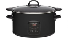 Russell Hobbs RHSC650BLK 6L Searing Slow Cooker - Matte Black