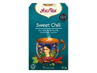 Tea Yogi Sweet Chili 6x17 breve Økologisk (DK-ØKO-100),6 bk x 17 brv/krt