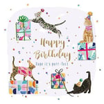 Birthday Card - Cat - Purr-fect - 3D Foiled - Talking Pictures