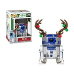 Figurine Funko Pop! Star Wars Holiday R2 D2 (avec bois) - Neuf