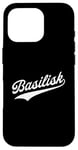 Coque pour iPhone 16 Pro Basilisk