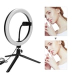 LED Desk Light Dimmable Live Streaming Selfie Tattoo Camera Ring Light SLS