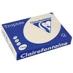 Clairefontaine Lot de 8 Ramettes 250 Feuilles Papier 160g A4 210x297 mm Certifié FSCIVOIRE