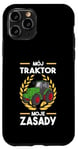 Coque pour iPhone 11 Pro Farmers My Tractor My Rules Mój Traktor Mon Zasady Tractor