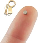 Oreillette Espion Ecouteur Mini Invisible pour Examen Nano Caché pour Telephone avec Microphone - Casque sans Fil Écouteur Espion Discrete Ecoute à Distance (Oreillette Espion Nano V3)(Q1596)