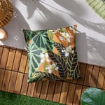 Wylder Tropics Kali Leaves Coussin d'extérieur en Polyester Exotique