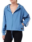 adidas Femme Fi Wv Jkt Sweatshirt, Altered Blue, XXS EU