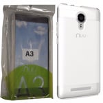 BNIB Nuu Mobile Protective Lite Clear Case TD-TPU3761 for Nuu Mobiles A3L Phone