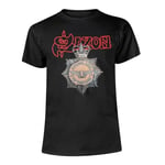 Saxon Unisex Adult Strong Arm Of The Law T-Shirt - M