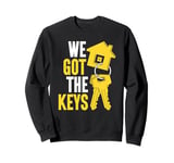 Homeowner We Got The Keys First Time Homeowner Housewarming Sweatshirt