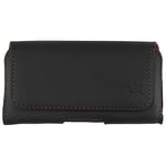 honju Horizon Étui de ceinture en Cuir véritable pour Google Pixel 7a / Pixel 7 / Pixel 7 Pro/Pixel 6a / Pixel 6 / Pixel 6 Pro [Étui en Cuir de Vachette véritable avec Passant de ceinture, Fermeture