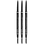 NYX PROFESSIONAL MAKEUP Micro Brow Pencil Ash Brown x 3