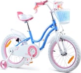 Royalbaby Royalbaby Star Girl Flickcykel 16 Tum Korg Sidohjul Rb16g-1