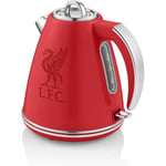 Swan Liverpool F.C Retro Jug Kettle 1.5L 3000W Stainless Steel Red SK19020LIVRN