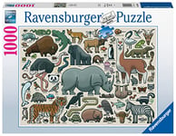 Ravensburger You Wild Animal 1000 Piece Jigsaw Puzzles for Adults & Kids Age 12 Years Up