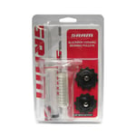 Pair Ceramic Pulleys Aeroglide Red / Red 22 10 and 11 Speed 2138002400 SRAM