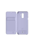 Samsung Galaxy A6+ Wallet Cover - Violet