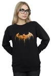 Batman Arkham Knight Halloween Moon Logo Fill Sweatshirt