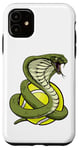 Coque pour iPhone 11 Cobra Snake Balle de tennis mascotte