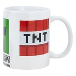 Tasse en céramique de sublimation de 325 ml dans une boîte cadeau Minecraft