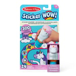 Melissa &amp; Doug - Sticker WOW! aktivitetspaket - Enhörning