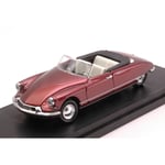 CITROEN DS 19 CABRIO 1962 BORDEAUX 1:43 Rio Auto Stradali Die Cast Modellino