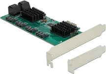 Delock Carte PCI-Express 8 ports SATA, Contrôleur mémoire