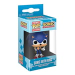 Funko Pocket Pop! Keychain: Sonic the Hedgehog: Sonic the Hedgehog With Ring - S