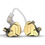 keephifi KZ ZSN Pro X Écouteurs Intra-Auriculaires HiFi IEM 1BA+1DD avec Suppression du Bruit, Basses Riches en métal, écouteurs Intra-Auriculaires avec câble Amovible pour audiophiles