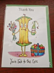 THANK YOU card You're Fab to the Core card greetings card funny cards humour