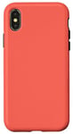 Coque pour iPhone X/XS Coque gorange corail coral