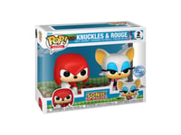 Funko! Pop 2Pk Sonic- Knuckles/Rouge