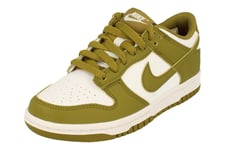 Nike Boys Dunk Low GS Green Trainers - Size UK 4.5