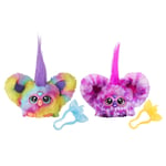 Furby Furblets 2-Pack, Mini Friends Ray-Vee & Hip-Bop, 45+ Sounds Ea (US IMPORT)