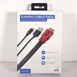 Prif Gaming Cable Pack For Playstation 4 (4K-HDMI & Micro USB) New & Sealed