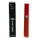 Giorgio Armani Red Liquid Lipstick Lip Maestro Velvet 405 Sultan Lip Stick - NEW