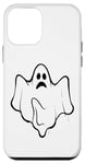 iPhone 12 mini Funny Black Ghost Case