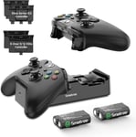 Station De Chargement Xbox Series - Double Station De Charge Avec Batterie Rechargeable Pour Xbox Series X/Xbox Series S/Xbox One/Xbox One S/Xbox One X/Xbox One Elite