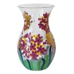 Lesser & Pavey Lynsey Johnstone Vase Hortensia Rose pour la Maison et Le Bureau | Beau Vase à Fleurs pour Le Salon | Support de Fleurs décoratif en céramique | Vase à Fleurs à imprimé Floral