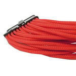 Gelid Solutions CA-24P-04 Interne 0.3m ATX (24-pin) ATX (24-pin) Noir, Rouge câble électrique - cables électriques (Mâle/Femelle, Noir, Rouge, 0,3 m, ATX (24-pin), ATX (24-pin), Droit)