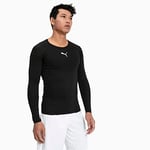 PUMA League Baselayer Tee LS T-Shirt pour Homme Noir Taille 3XL